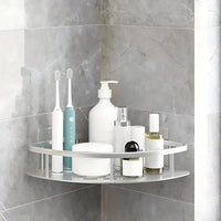 Davy | Corner Shelf with Open Design for Showers