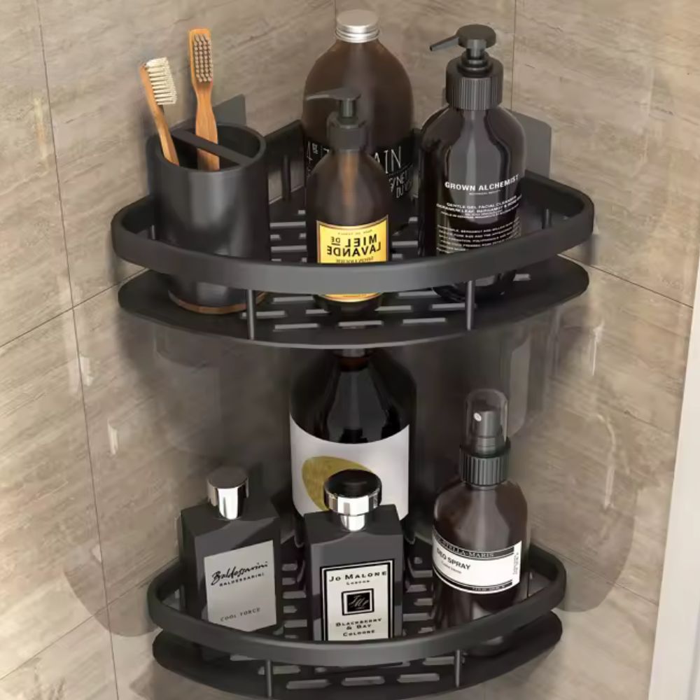 Davy | Corner Shower Caddy with Open Frame Design