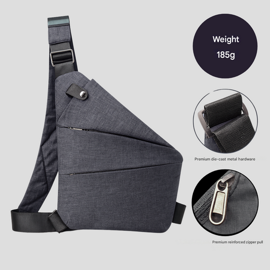 Davy | Crossbody Bag with Hidden Zipper