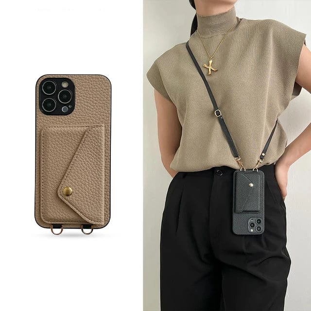 Davy | Crossbody Phone Bag with Card Slots