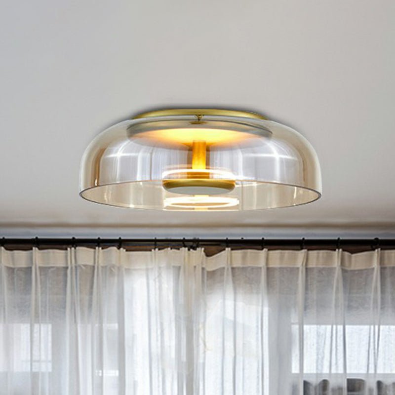 Davy | CrystalShine LED Ceiling Light | Modern Glass Design