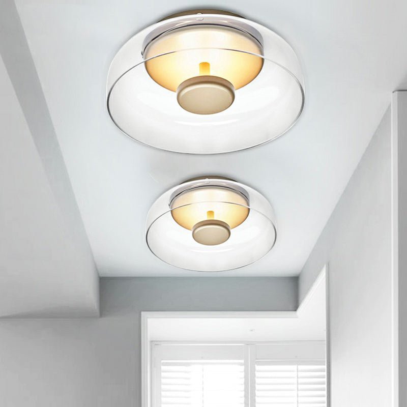 Davy | CrystalShine LED Ceiling Light | Modern Glass Design