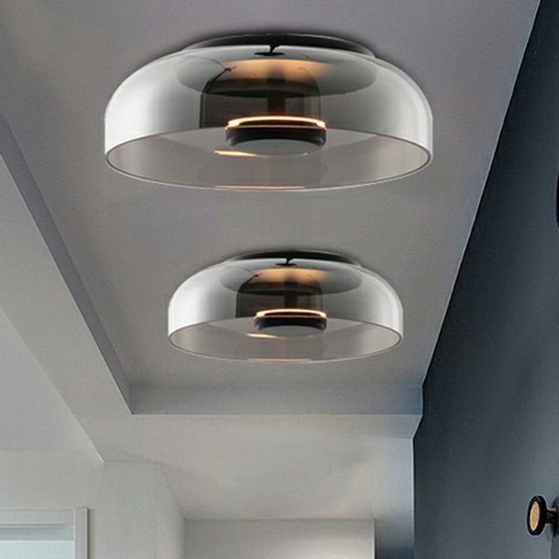Davy | CrystalShine LED Ceiling Light | Modern Glass Design