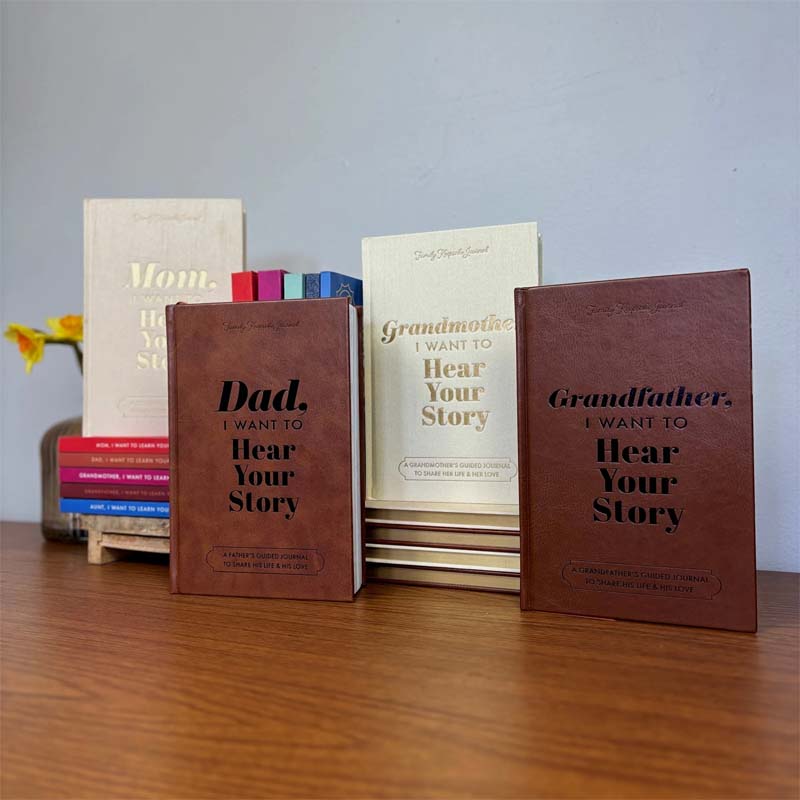 Davy | Dad, I Want to Hear Your Story | Heritage Edition Book | Over 250 Questions