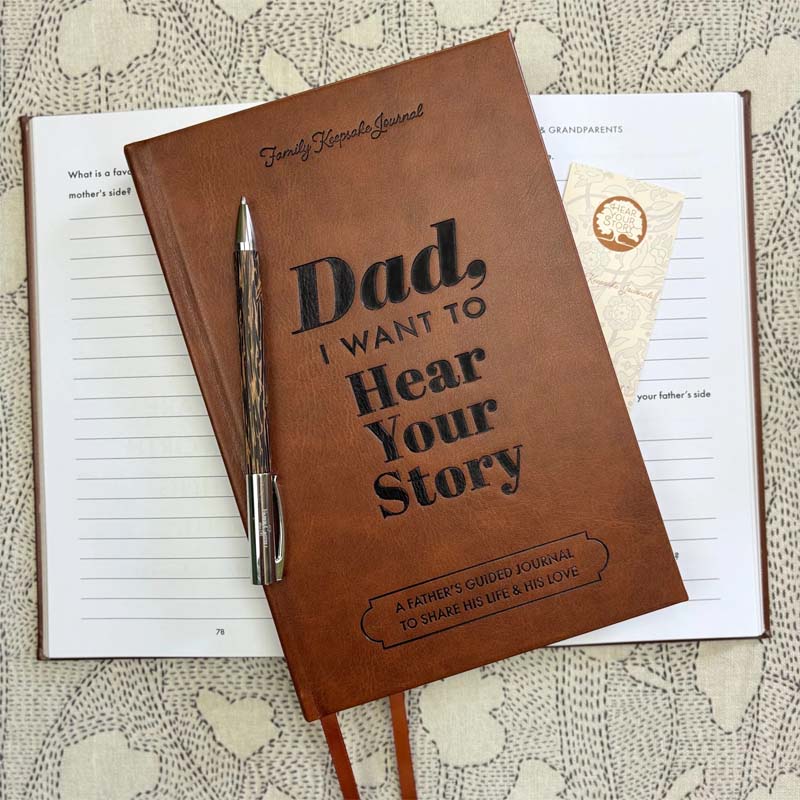 Davy | Dad, I Want to Hear Your Story | Heritage Edition Book | Over 250 Questions