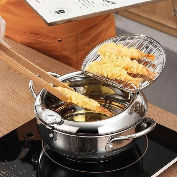Davy | Deep Fryer with Thermometer and Basket
