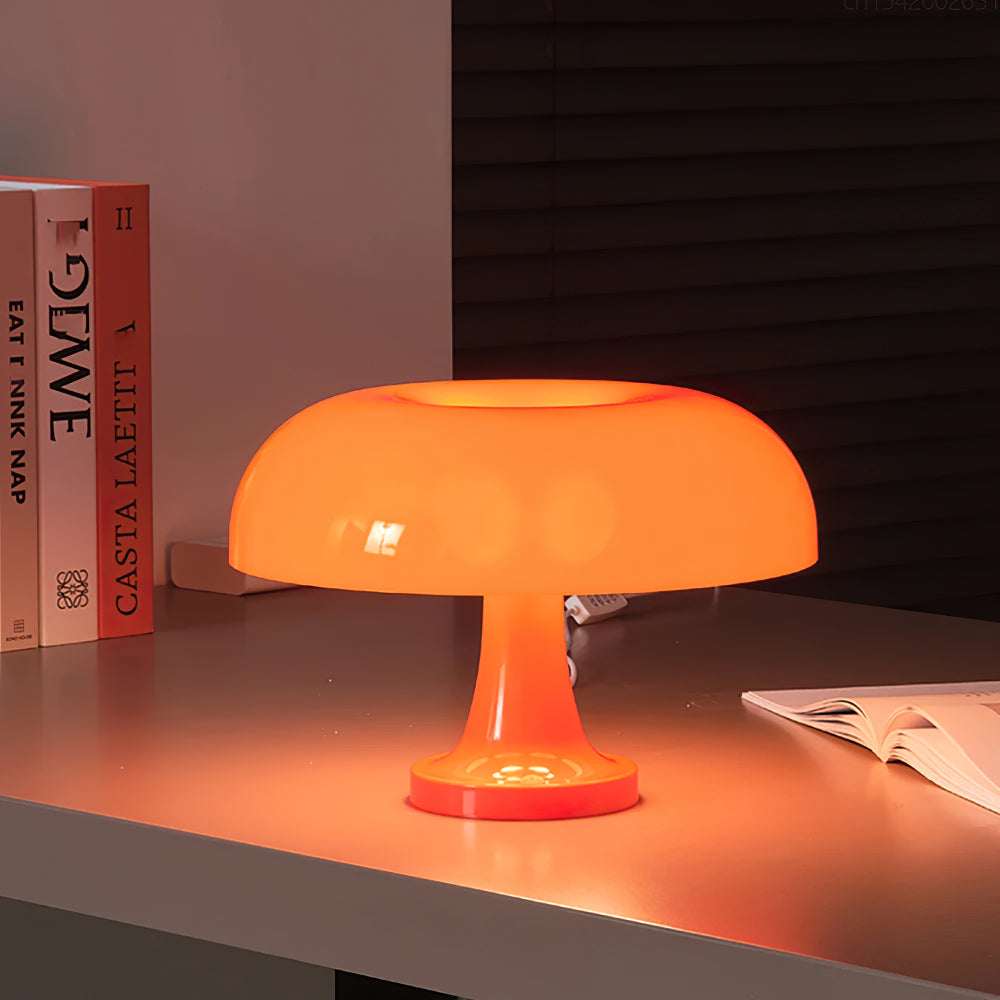 Davy | Dimmable Mushroom Table Lamp with USB Connection