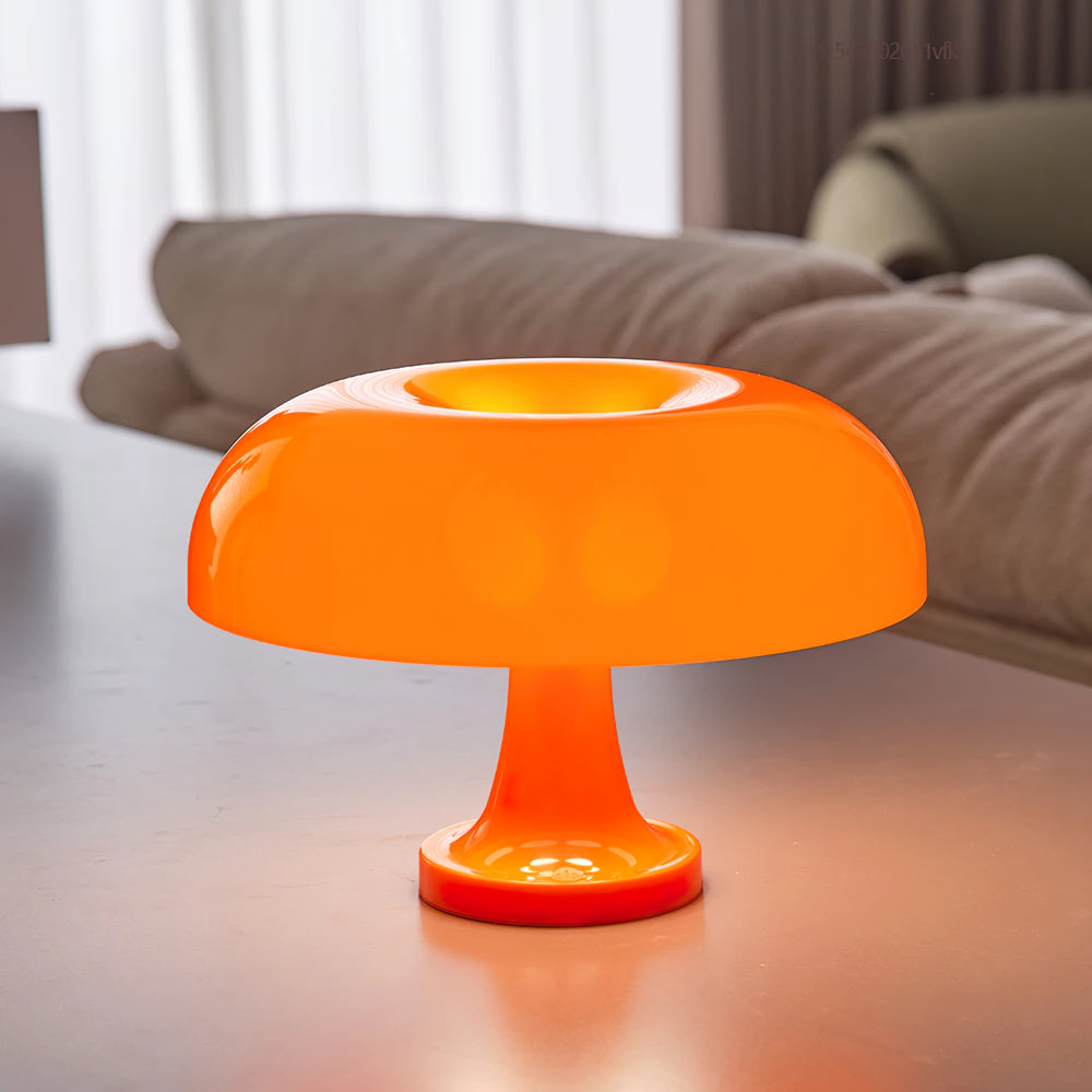 Davy | Dimmable Mushroom Table Lamp with USB Connection