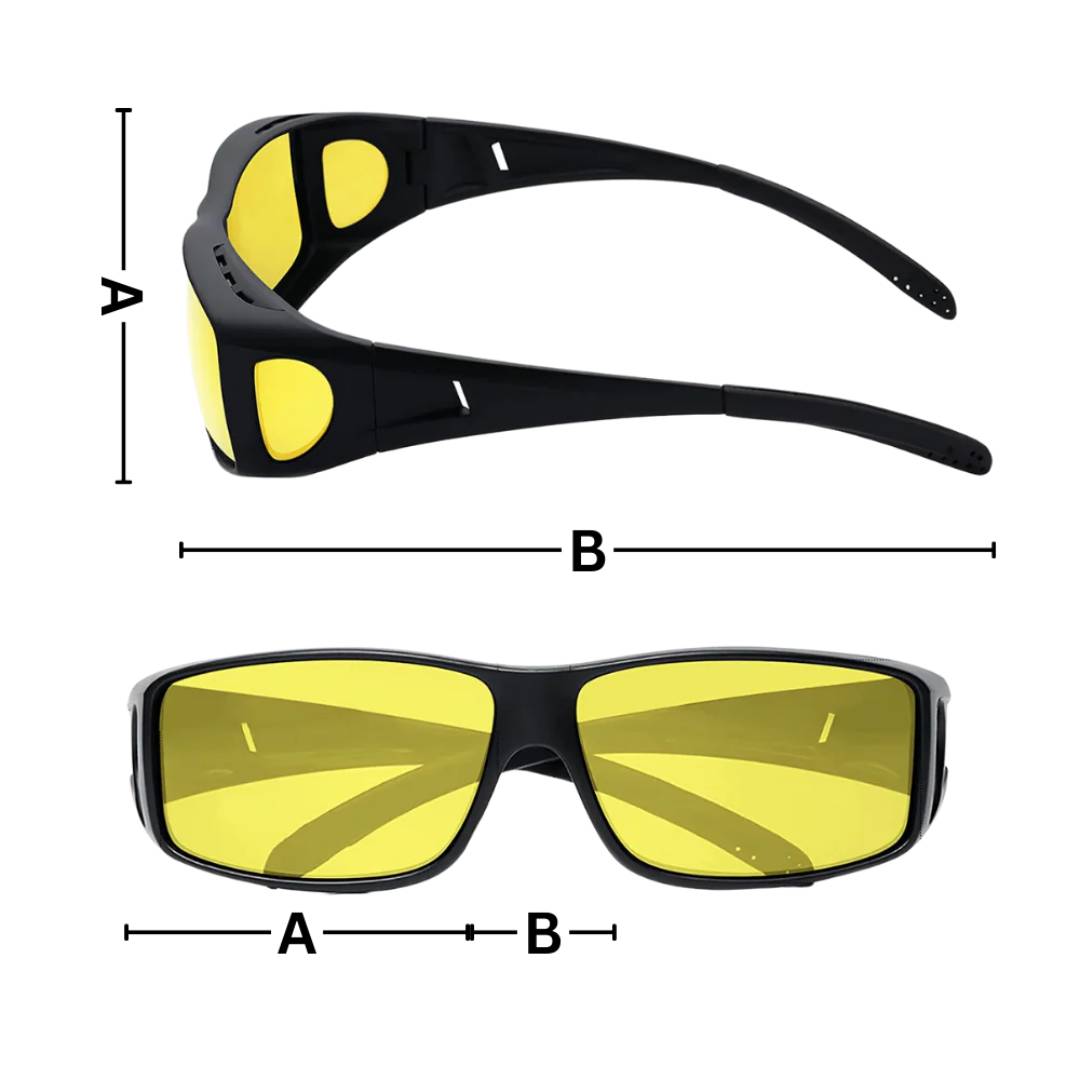 Davy | Driver Glasses Anti-Glare Lens Night Driving