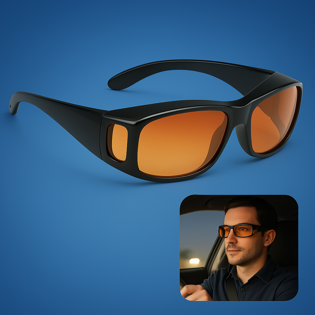 Davy | Driver Glasses Anti-Glare Lens Night Driving