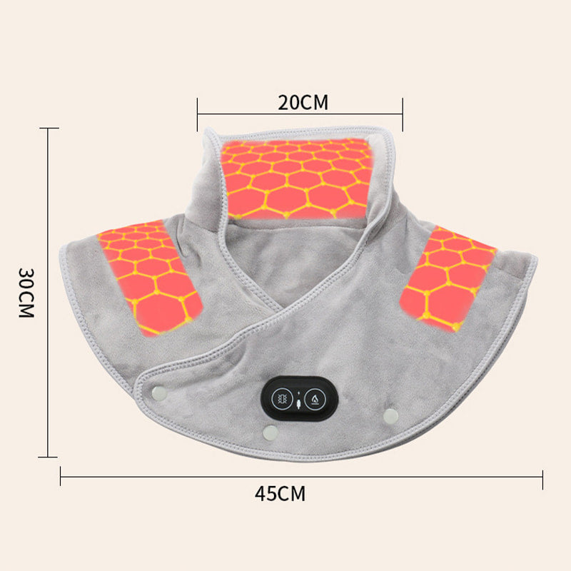 Davy - Electric heating pad for neck and shoulders with vibration