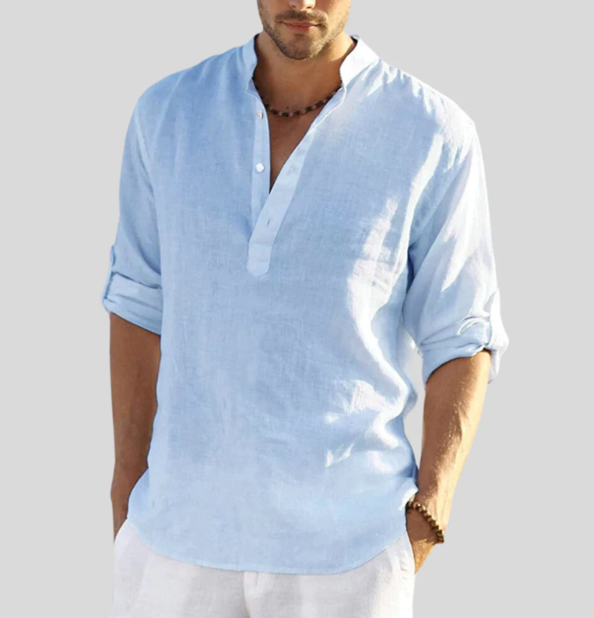 Davy – Elegant Shirt with Collar
