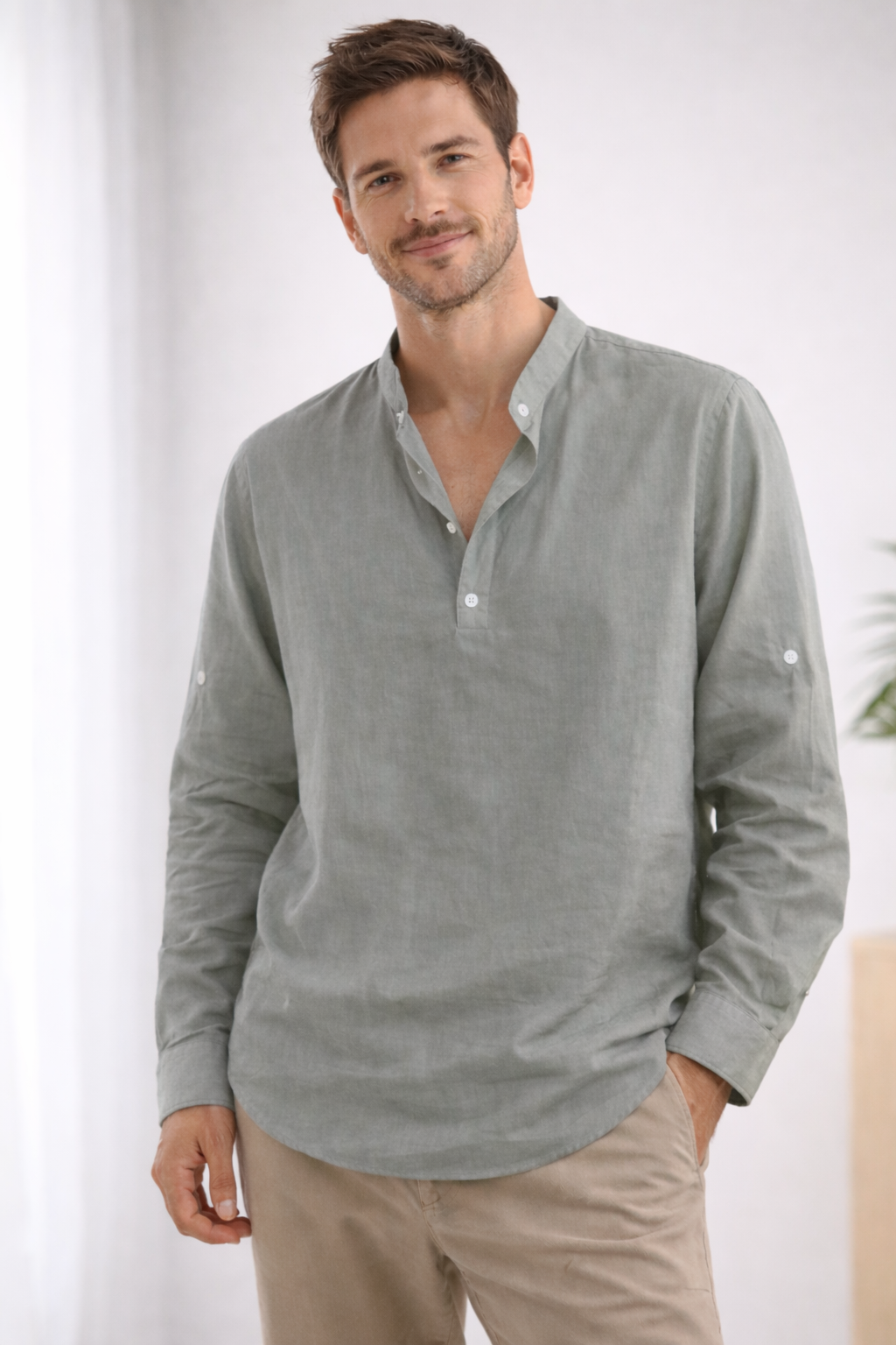 Davy – Elegant Shirt with Collar