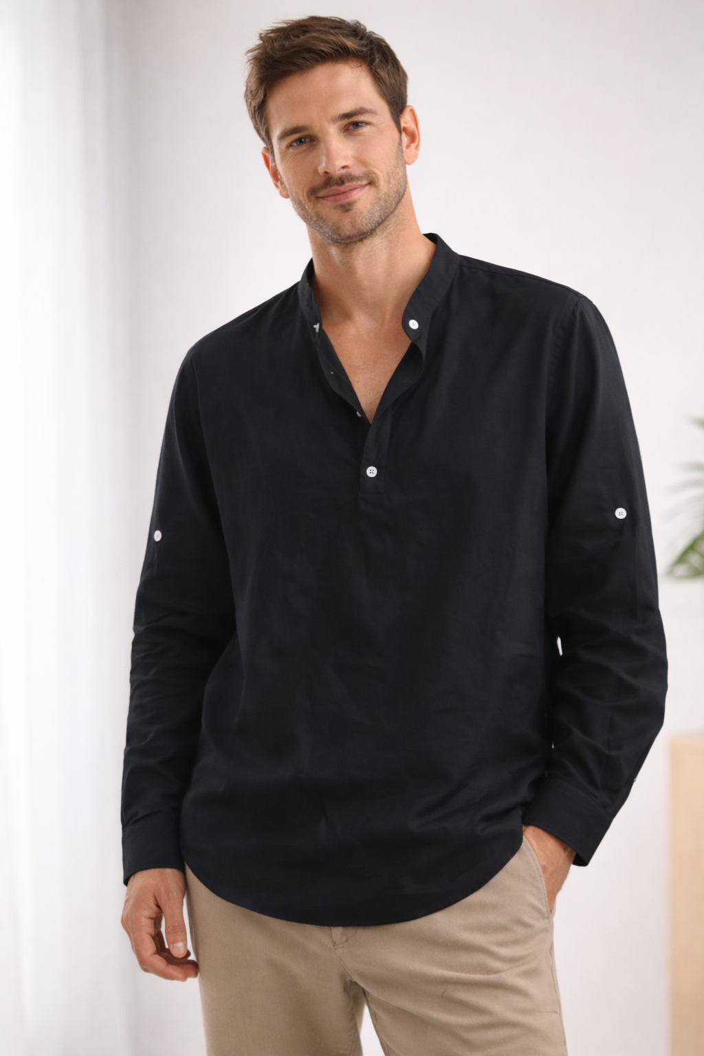 Davy – Elegant Shirt with Collar