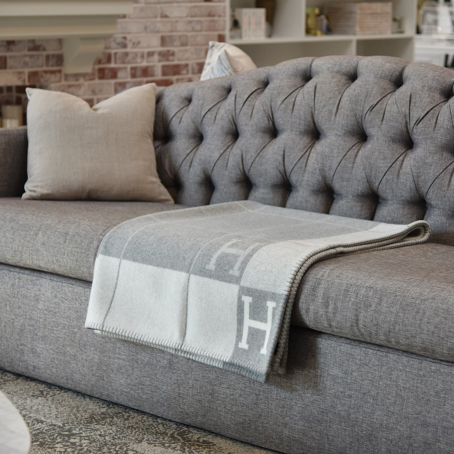 Davy | Elegant Wool-Cashmere Blanket for Luxury Home