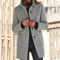 Timeless Warm Wool Blend Coat