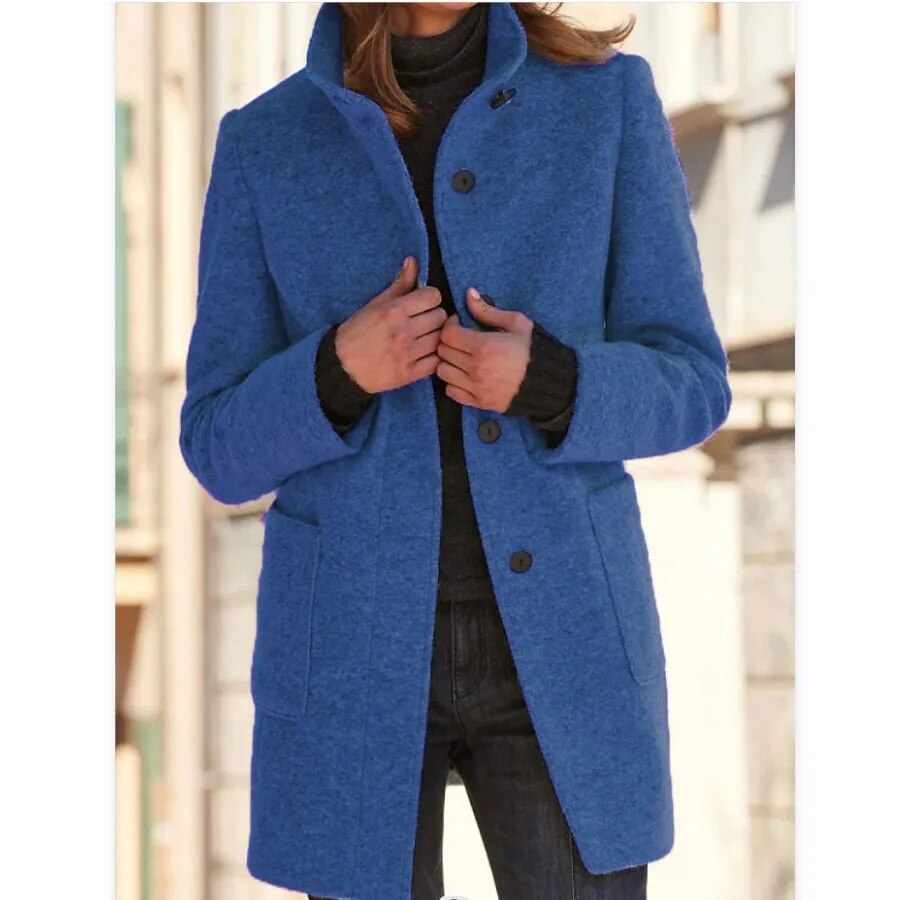 Davy - Elegant Wool Coat