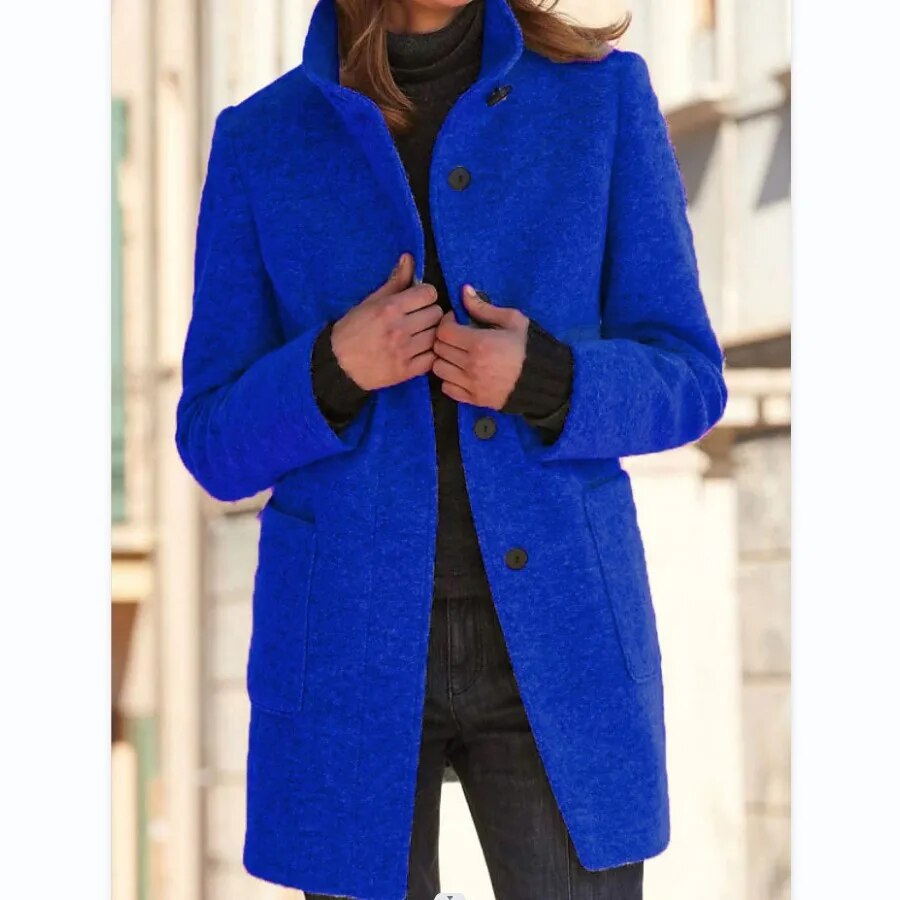Davy - Elegant Wool Coat