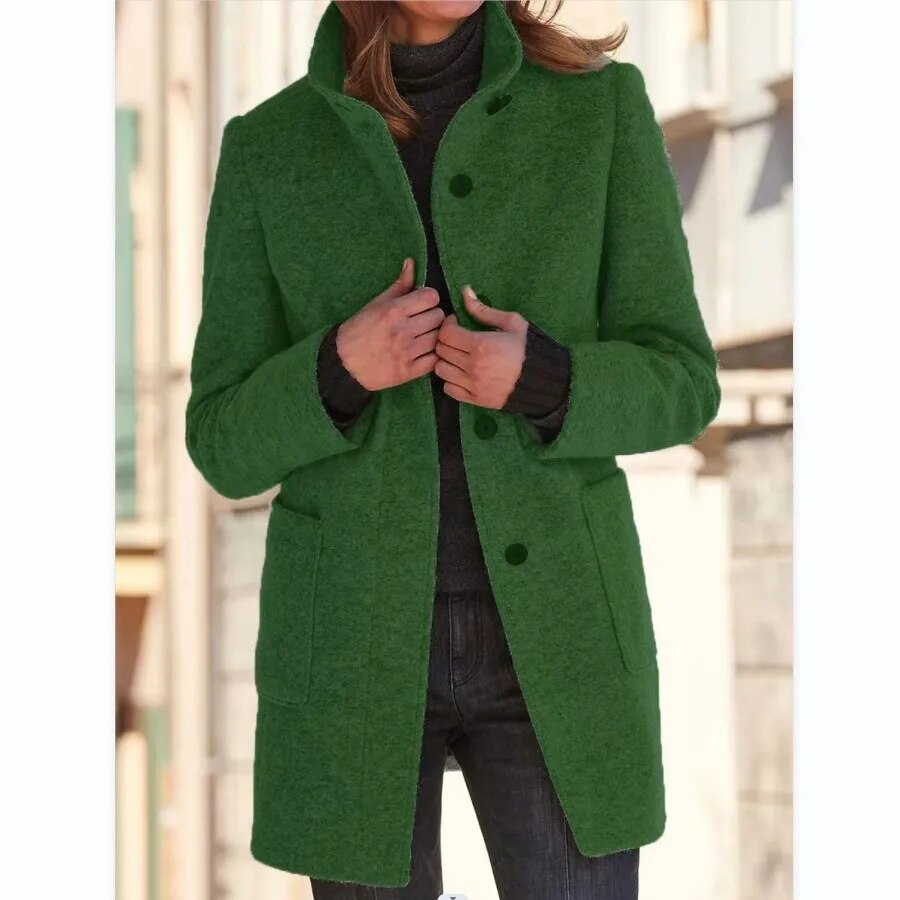 Davy - Elegant Wool Coat