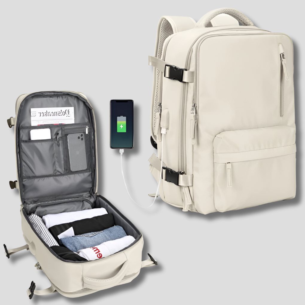 Davy | Expandable Carry-On Travel Backpack