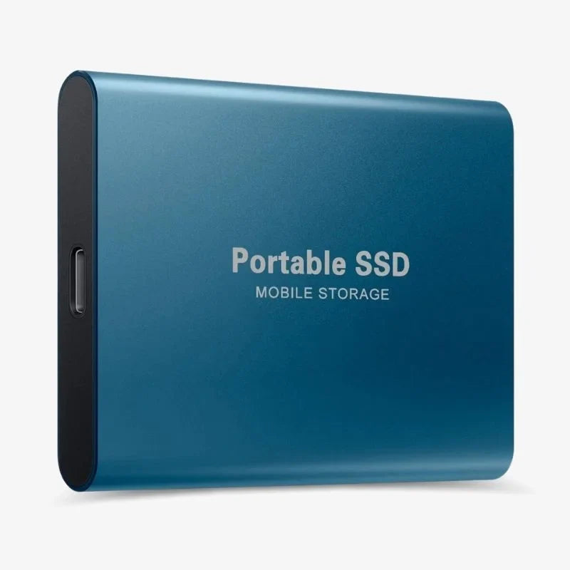 Davy | External SSD Hard Drive Aluminum Portable Storage 128GB