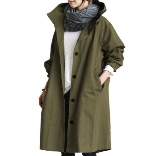 Davy | Fashionable Long Trench Coat Women Change Season 2023