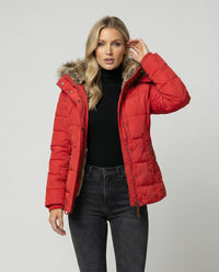 Women's Cozy Lined Winter Jacket