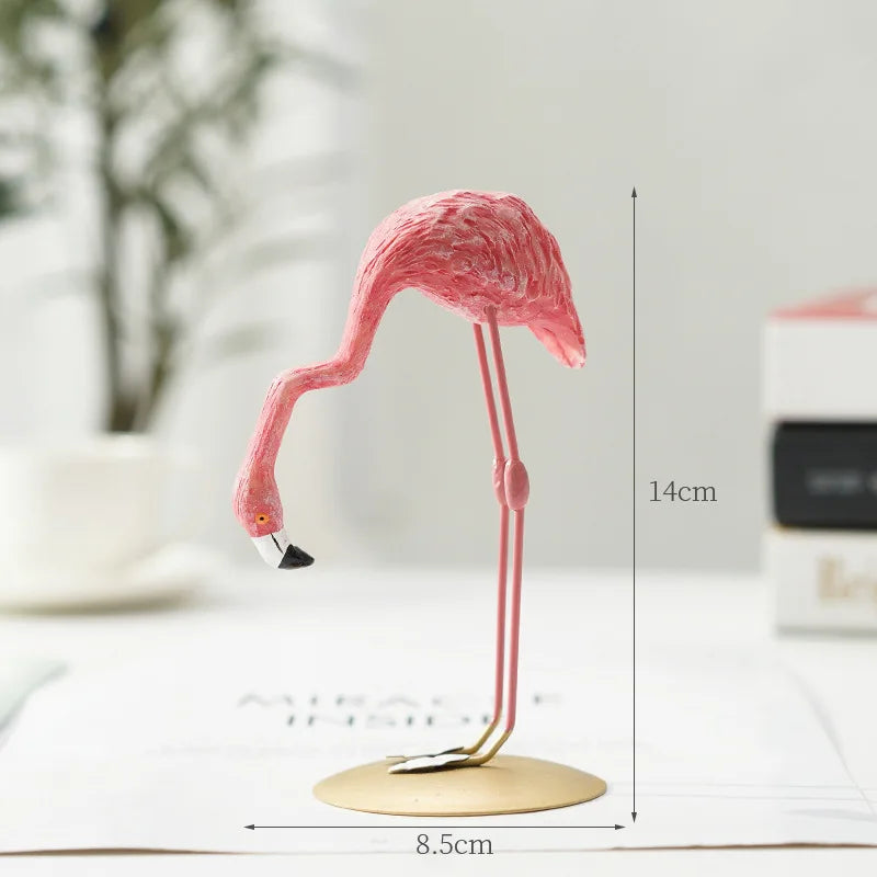 Davy | Flamingo Figurine made of Resin Modern Decoration