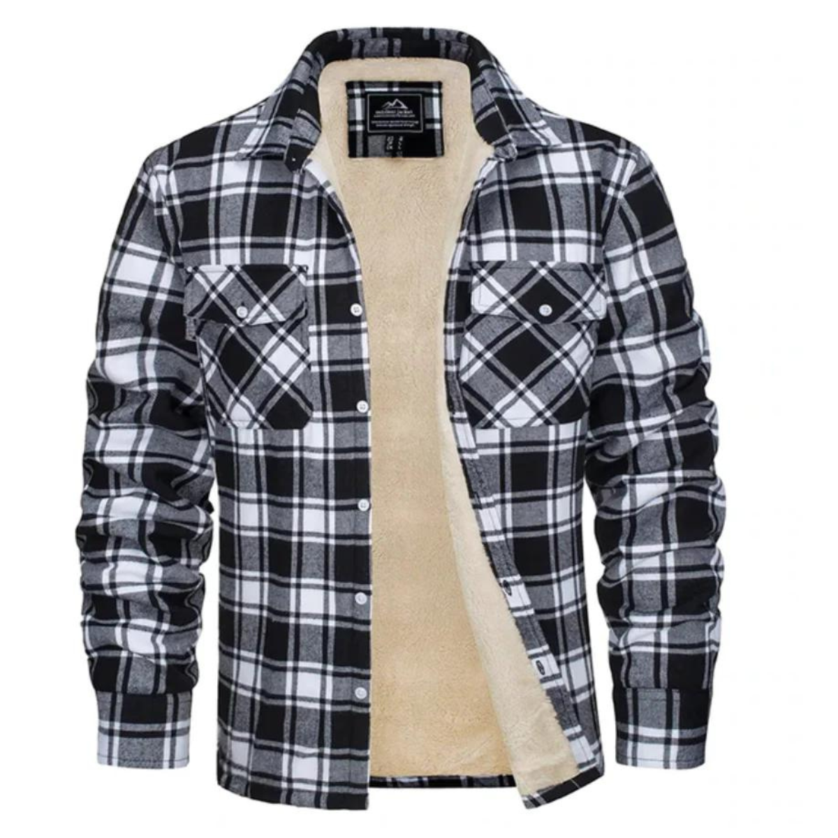 Davy Fleece-Lined Checked Jacket