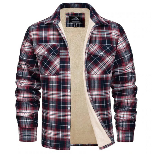 Davy Fleece-Lined Checked Jacket