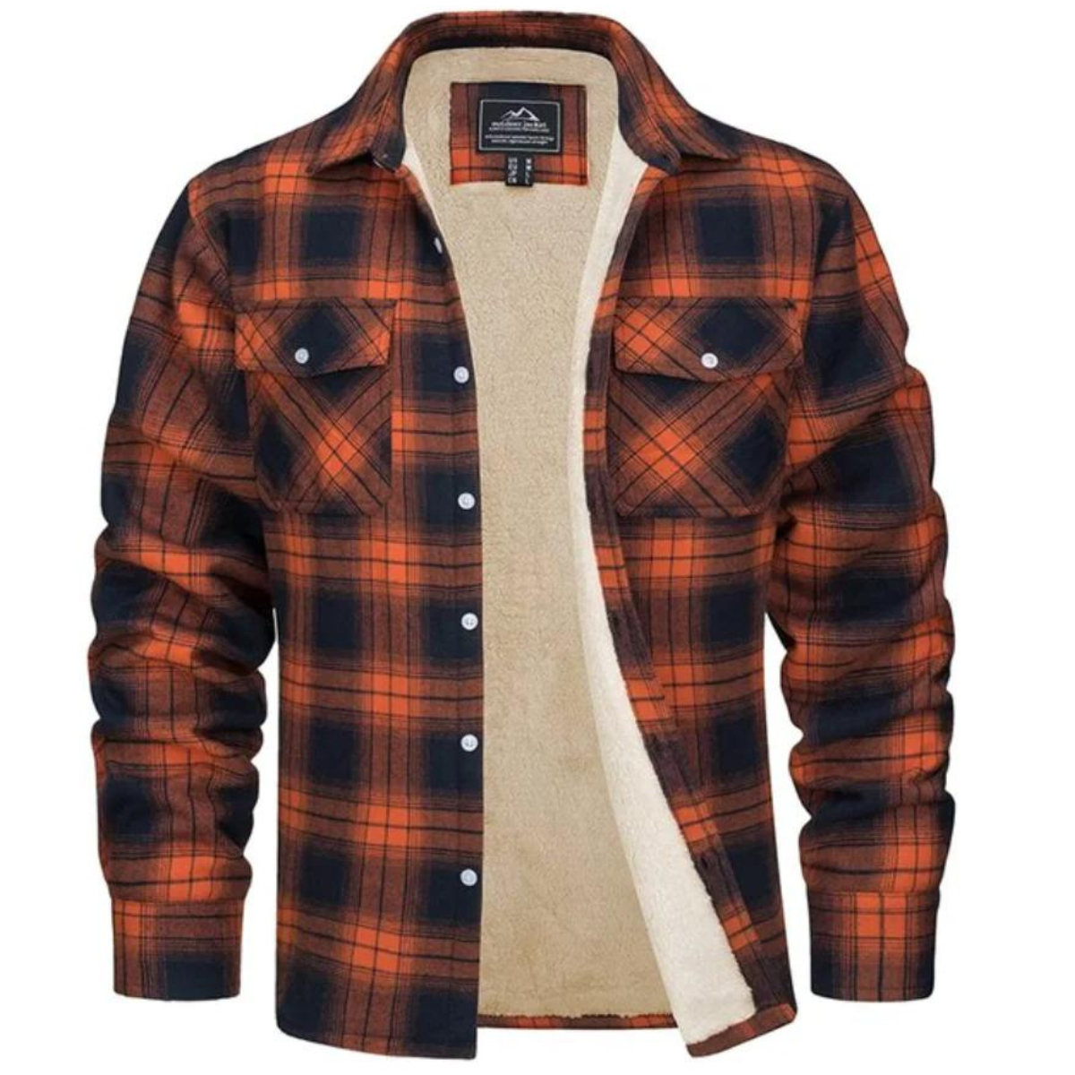 Davy Fleece-Lined Checked Jacket