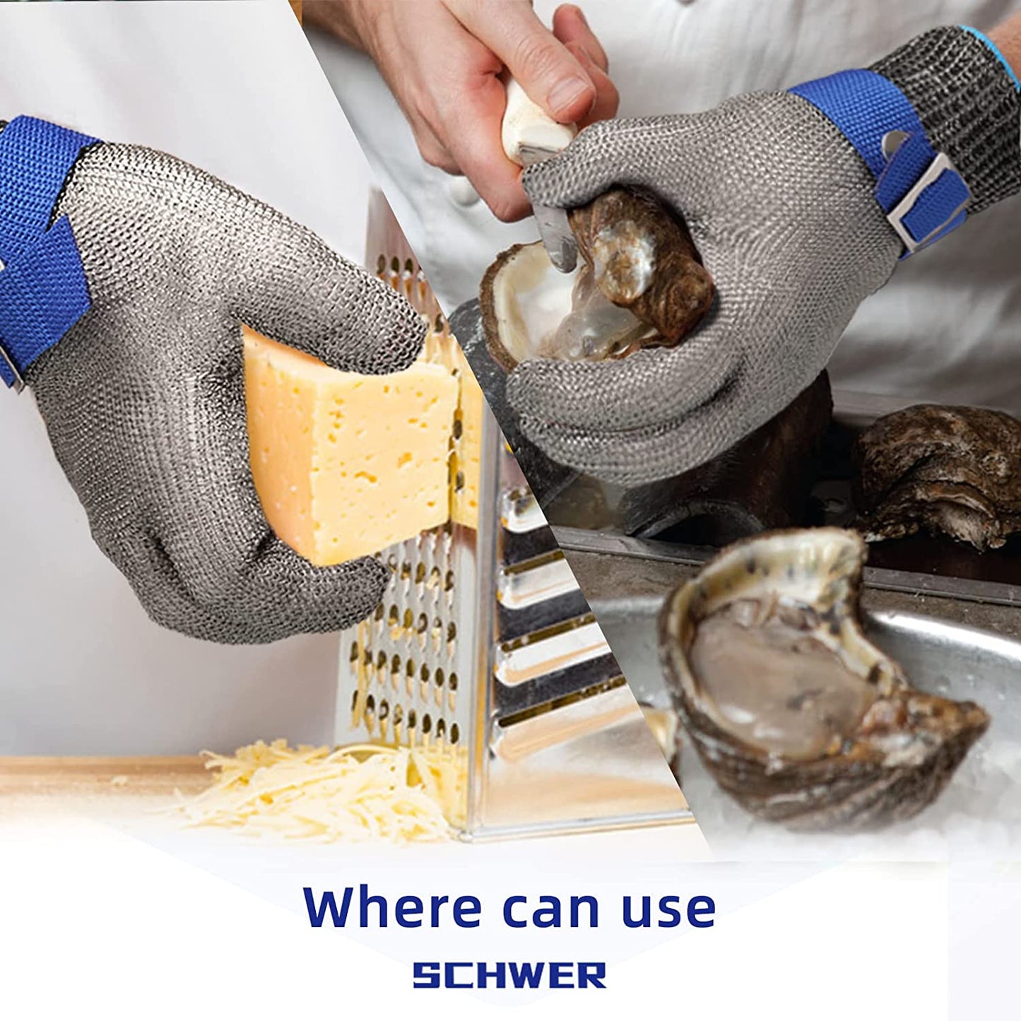 Davy | Food Grade Stainless Steel Mesh Metal Glove