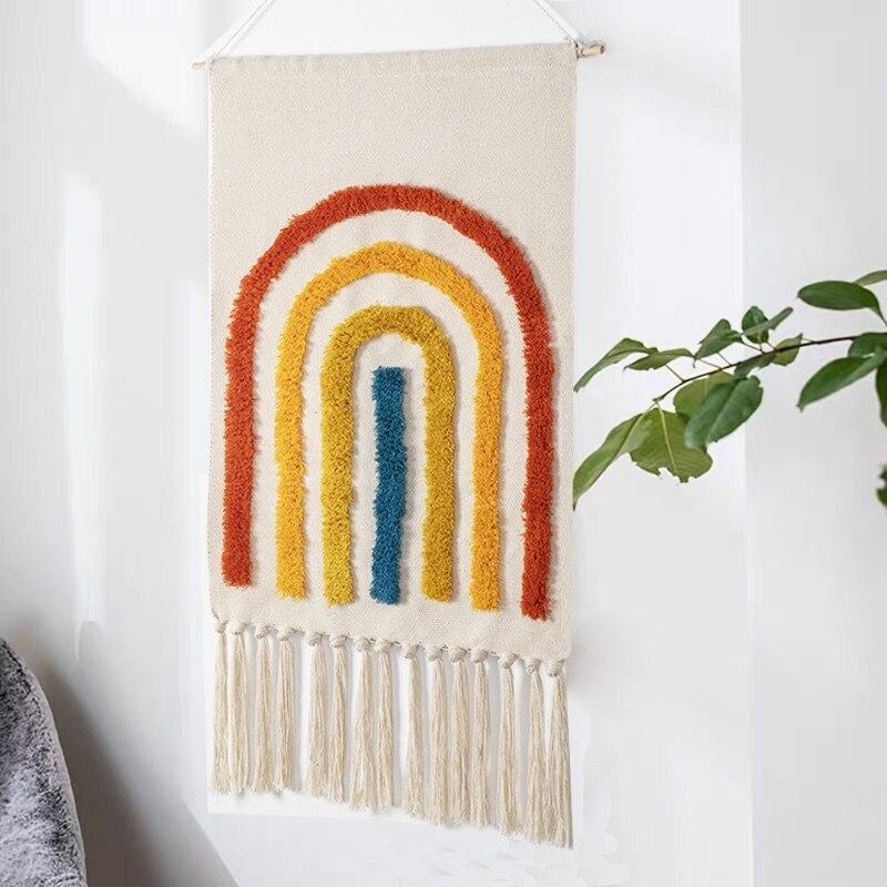 Davy | Geometric Tufted Wall Tapestry