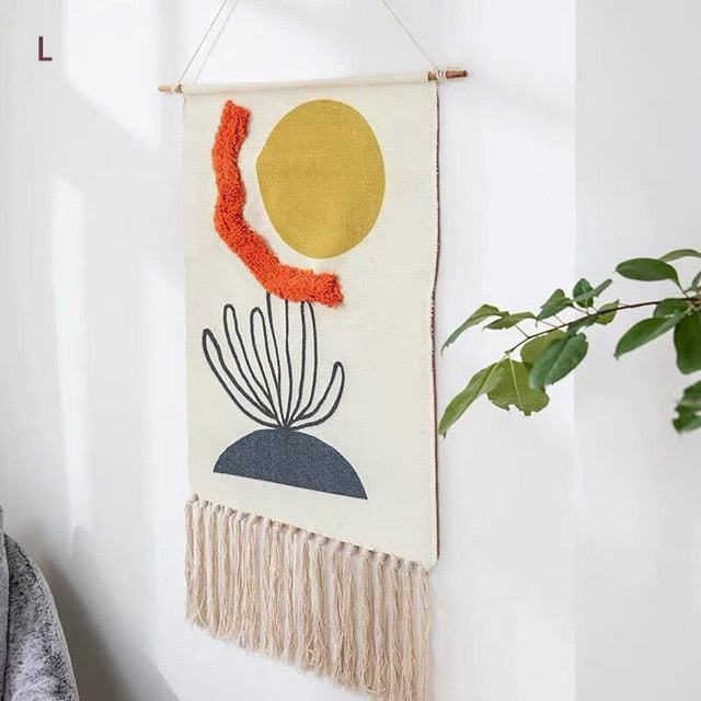 Davy | Geometric Tufted Wall Tapestry