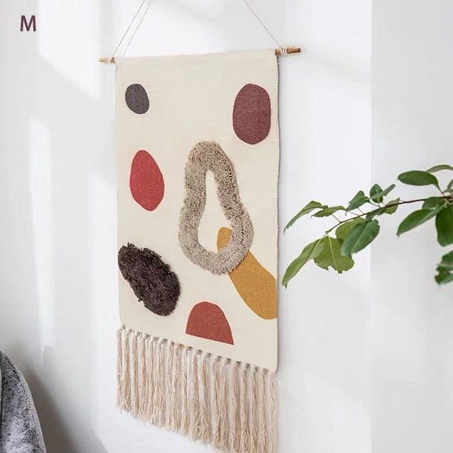 Davy | Geometric Tufted Wall Tapestry