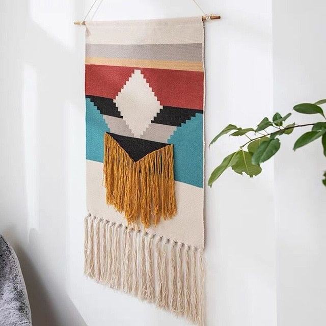 Davy | Geometric Tufted Wall Tapestry
