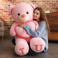 Davy | Ours en peluche géant – Peluche extra large pour confort et détente