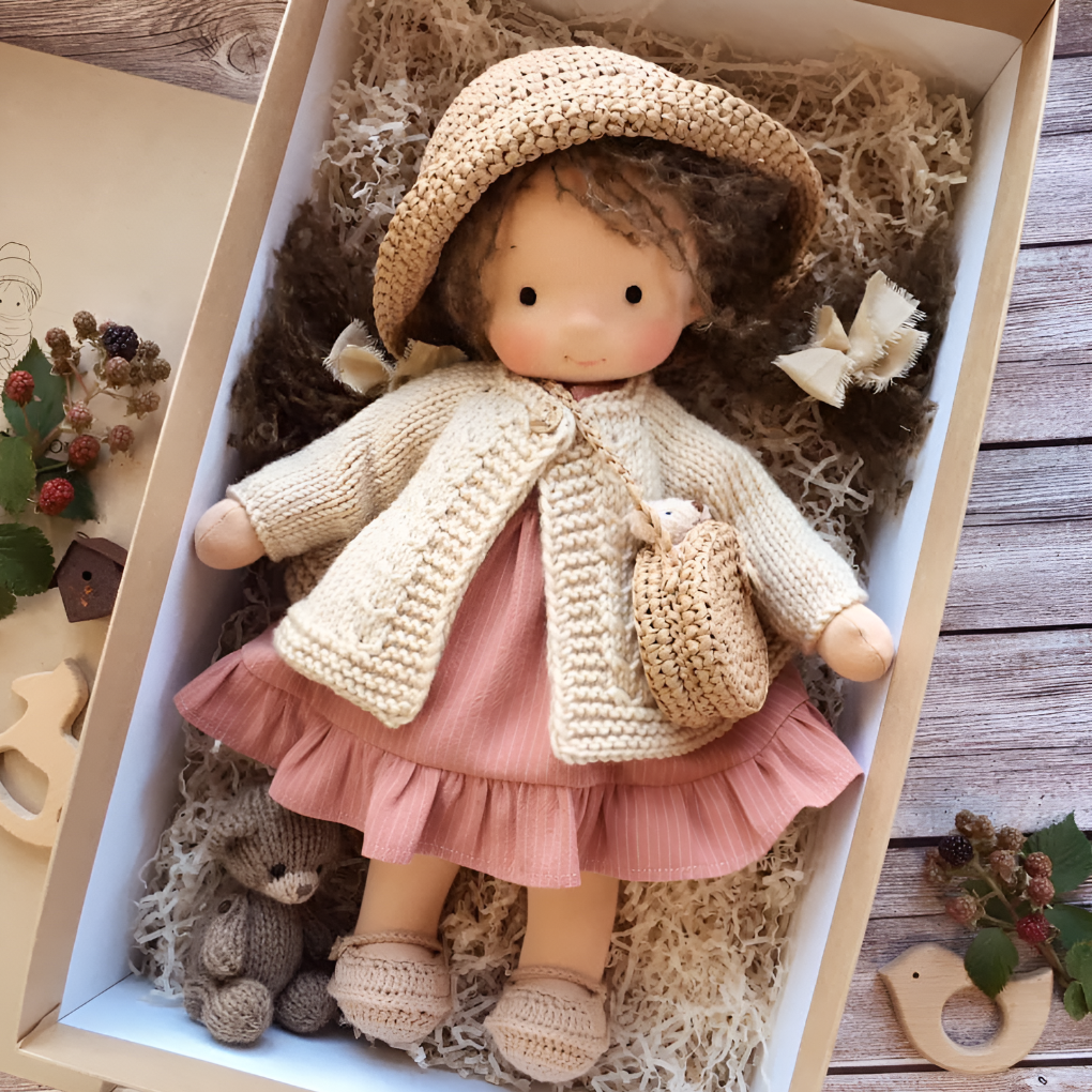 Davy | Handcrafted Waldorf Doll for Children