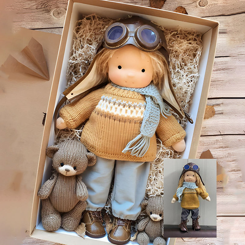 Davy | Handmade Waldorf Doll