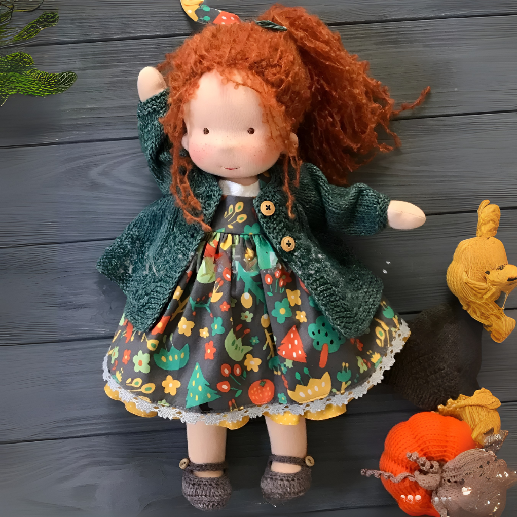 Davy | Handmade Waldorf Doll for Kids