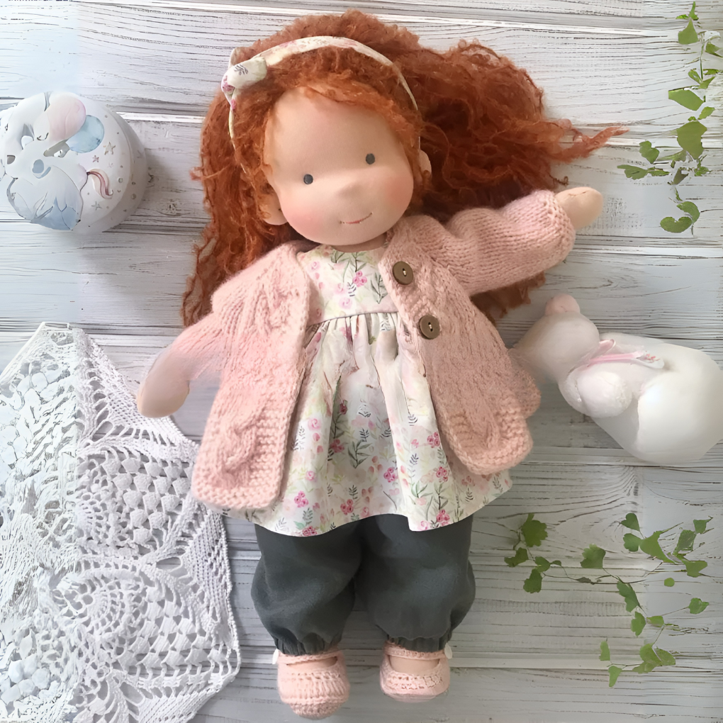 Davy | Handmade Waldorf Doll for Kids