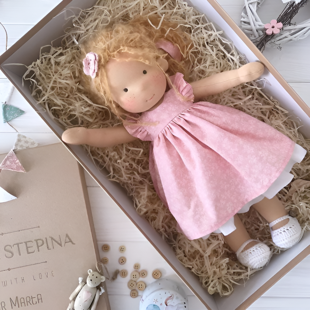 Davy | Handmade Waldorf Doll for Kids