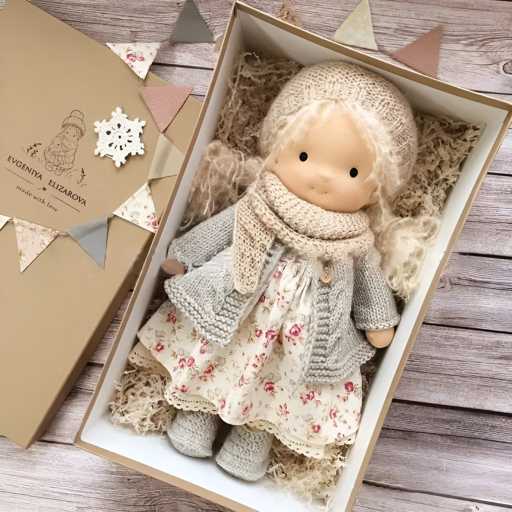 Davy | Handmade Waldorf Doll for Kids