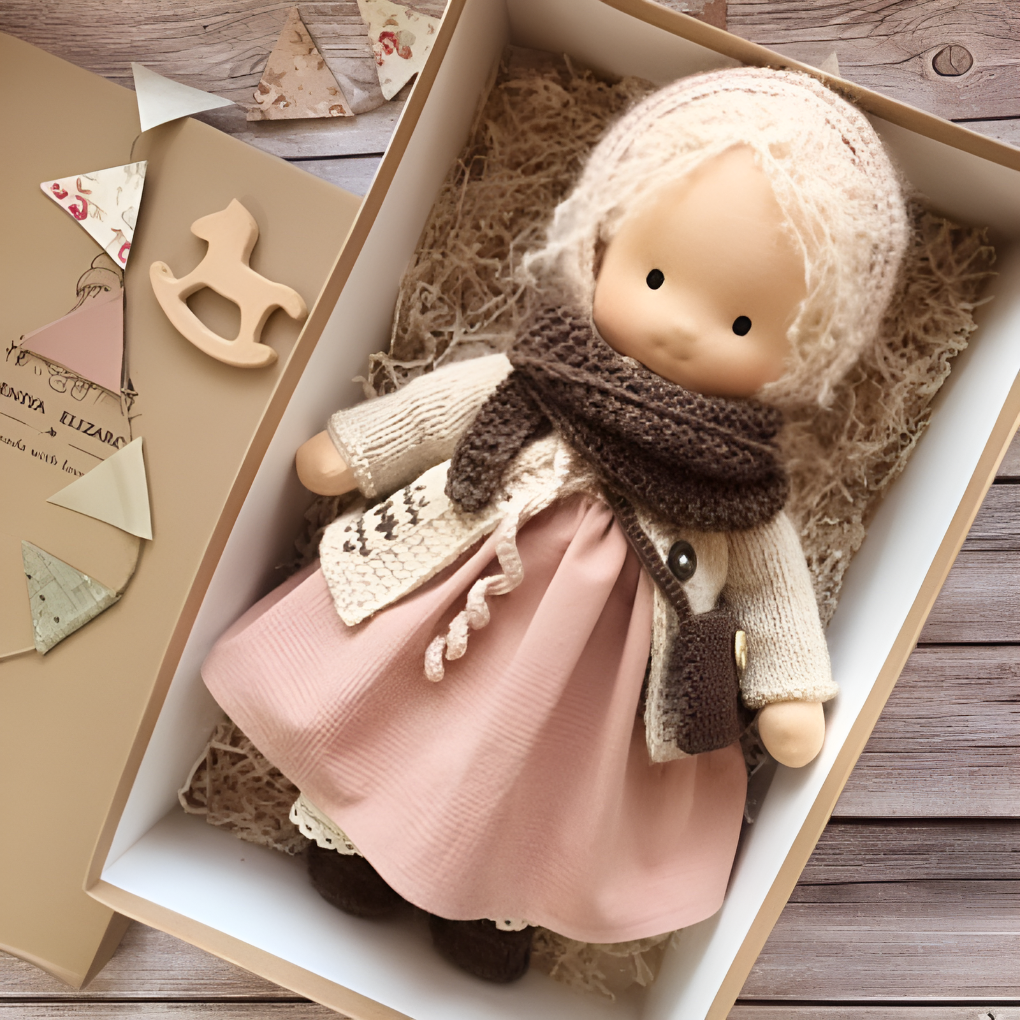 Davy | Handmade Waldorf Doll for Kids