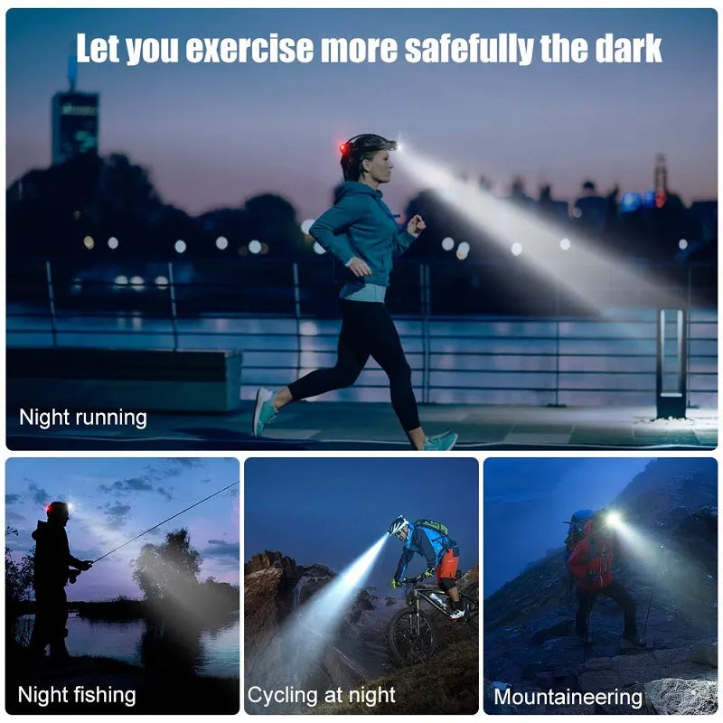 Davy | Headlamp | Rechargeable Waterproof Zoomable LED Headlamp