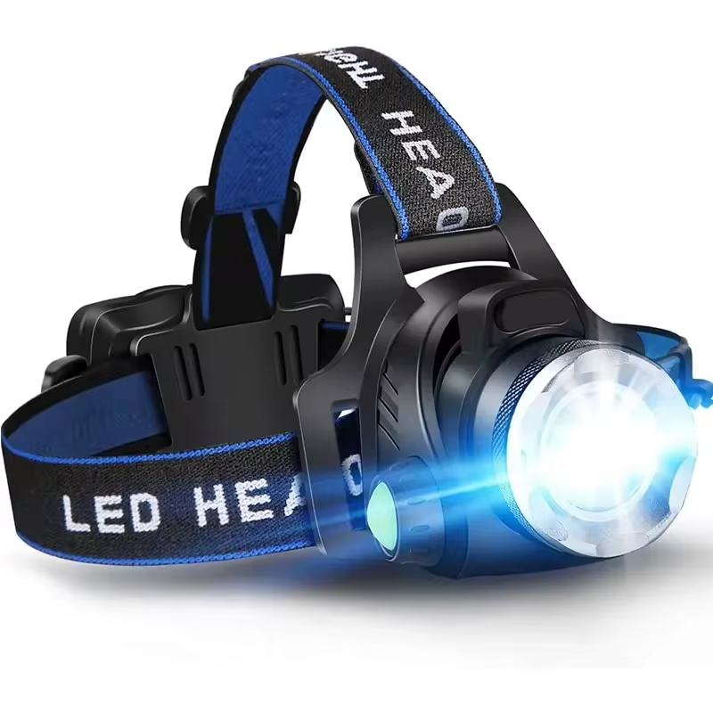 Davy | Headlamp | Rechargeable Waterproof Zoomable LED Headlamp