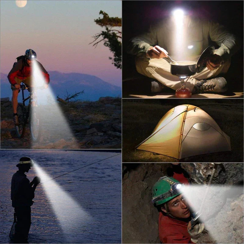 Davy | Headlamp | Rechargeable Waterproof Zoomable LED Headlamp