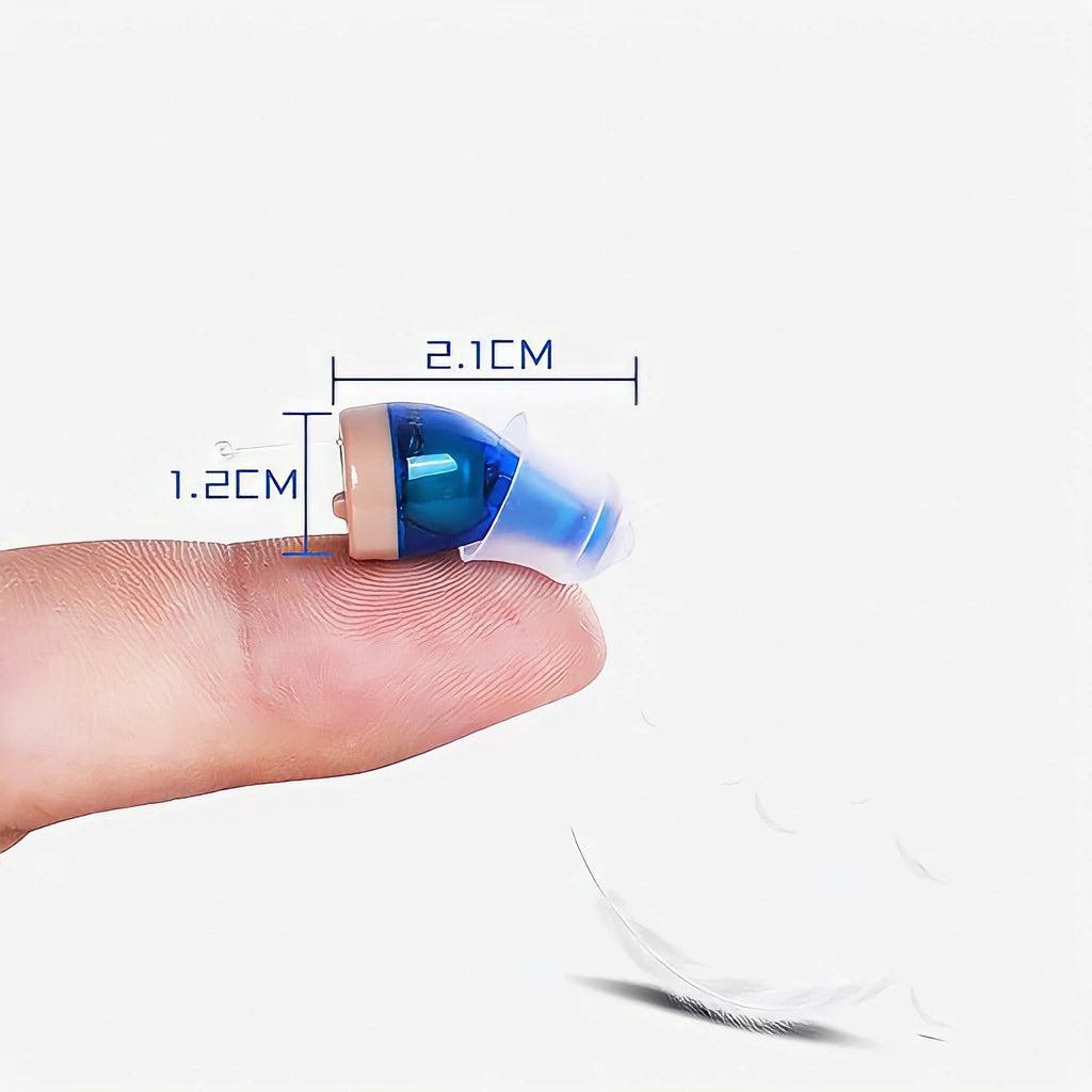 Davy | HearPro | Rechargeable Hearing Aid | Invisible and Comfortable | Simple Solution for Hearing Loss
