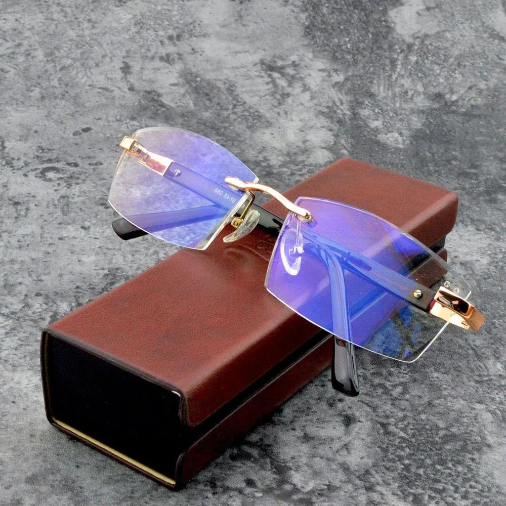 Davy | High Hardness Anti-Blue Progressive Distance and Near Range Dual-Use Reading Glasses