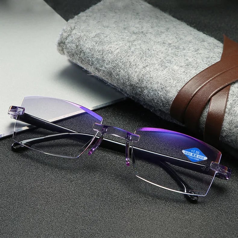 Davy | High Hardness Anti-Blue Progressive Distance and Near Range Dual-Use Reading Glasses